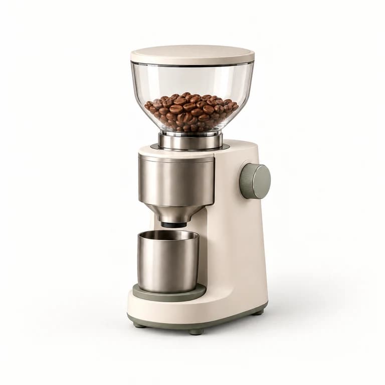 AI-generated premium category illustration: coffee grinders