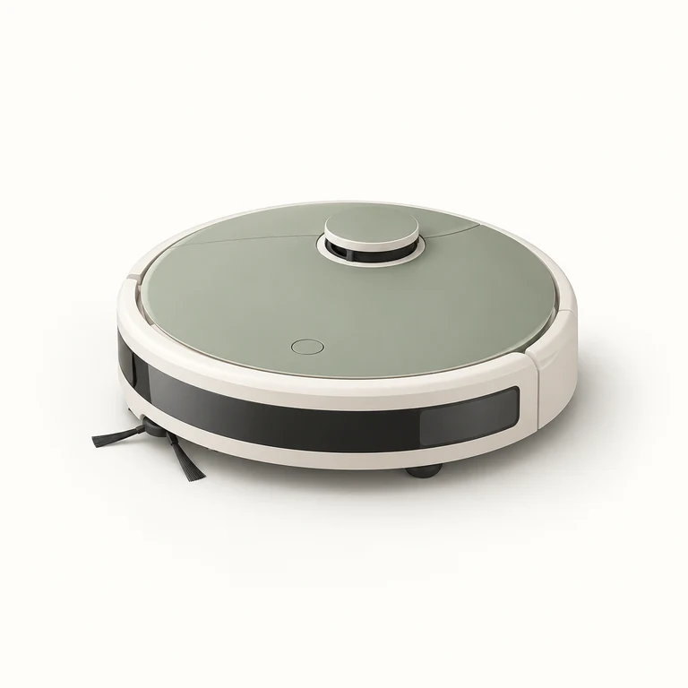 AI-generated premium category illustration: robot vacuums