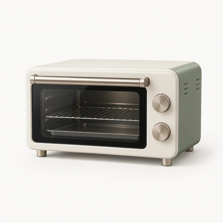 AI-generated premium category illustration: toasters and toaster ovens