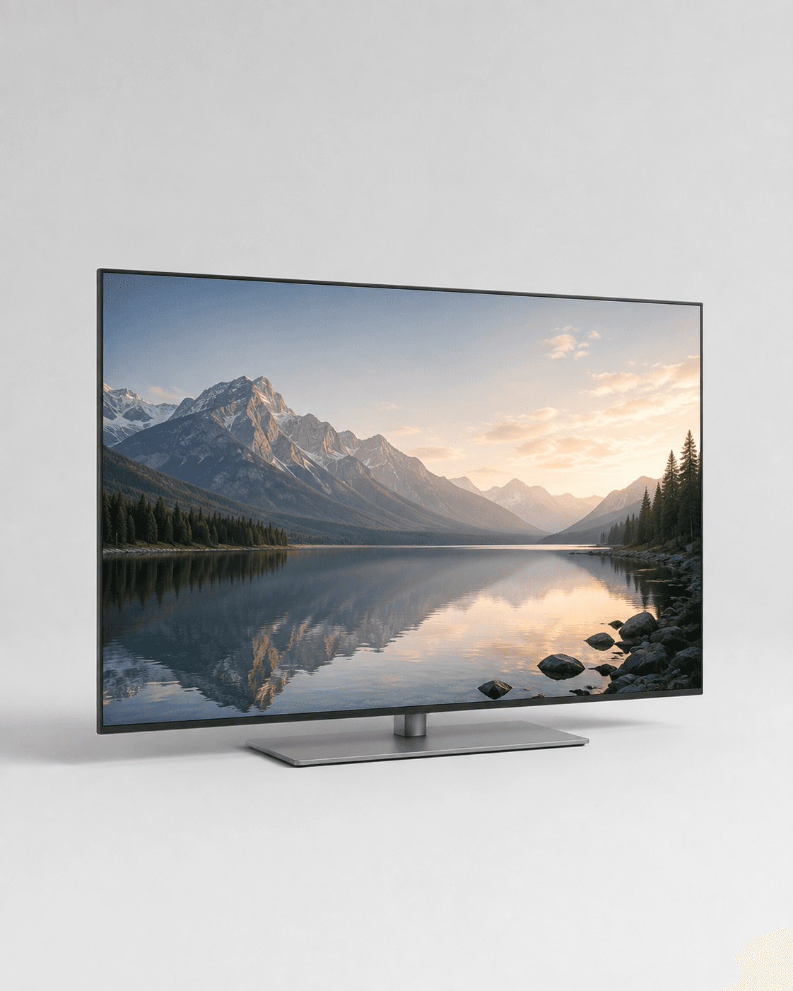 Generic premium television illustration; not an exact model image