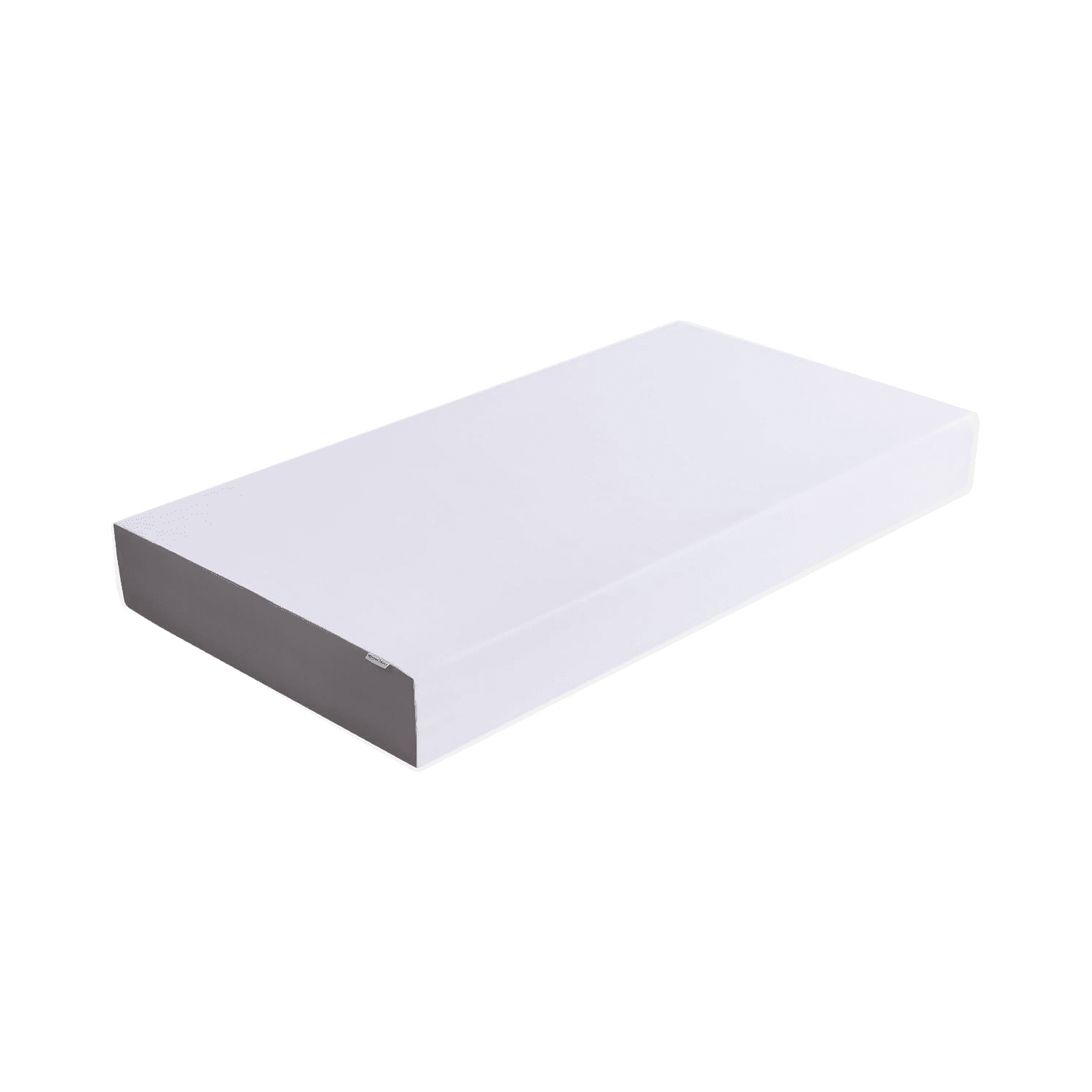 Complete Amazon Basics 8-Inch Memory Foam Mattress, Twin isolated on a plain white background.